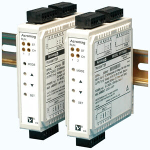 Isolated Transmitters 611T, 612T: Transmitter, Single or Dual Channel, DC Voltage/Current Input, DC-Powered