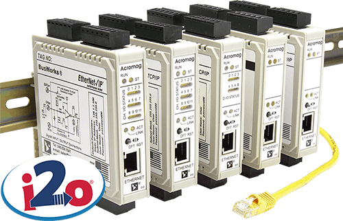 BusWorks 900EN Series Ethernet Analog I/O for Low Channel-count Applications 900EN Series with i2o® Peer-to-Peer Communication